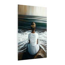 Load image into Gallery viewer, "Crowned Stillness" Canvas Wall Art