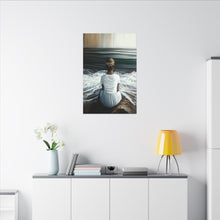 Load image into Gallery viewer, "Crowned Stillness" Canvas Wall Art