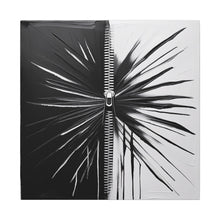 Load image into Gallery viewer, Split Reality Black & White Abstract Canvas Wall Art
