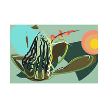 Load image into Gallery viewer, "The Orchid Bath" Canvas Wall Art