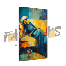 Load image into Gallery viewer, "Twilight Recline" Canvas Wall Art