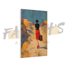 Load image into Gallery viewer, "Red Departure" Canvas Wall Art