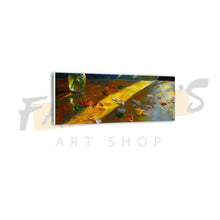 Load image into Gallery viewer, Golden Trace Canvas Wall Art
