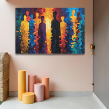 Load image into Gallery viewer, Spectrum of Souls Canvas Wall Art