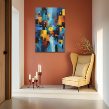Load image into Gallery viewer, City of Night Canvas Wall Art
