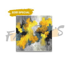 Load image into Gallery viewer, Golden Drift Canvas Wall Art