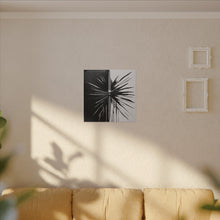 Load image into Gallery viewer, Split Reality Black & White Abstract Canvas Wall Art