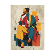 Load image into Gallery viewer, Saffron Poise Canvas Wall Art