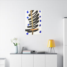 Load image into Gallery viewer, “Midnight Frond” Canvas Wall Art