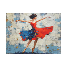 Load image into Gallery viewer, Scarlet Motion Canvas Wall Art