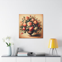 Load image into Gallery viewer, “Timeless Bloom” Canvas Wall Art