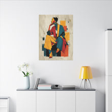 Load image into Gallery viewer, Saffron Poise Canvas Wall Art