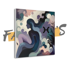 Load image into Gallery viewer, “Dreamer’s Abyss”- Pisces” Canvas Wall Art