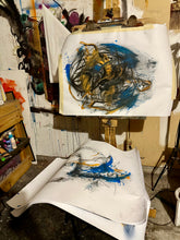 Load image into Gallery viewer, Fire Inside II - Original Sketch Art