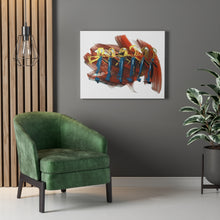 Load image into Gallery viewer, Red Terrain Ankh Art