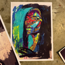 Load image into Gallery viewer, Turquoise Blue Canvas Print Art