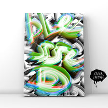 Load image into Gallery viewer, "BLESSED" Wall Art Print Vandal
