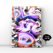 Load image into Gallery viewer, "BLESSED" Wall Art Print Vandal