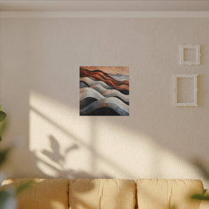 "Sediment Flow" Canvas Wall Art