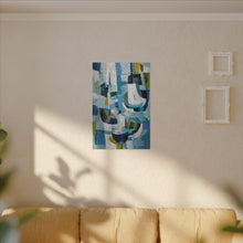 Load image into Gallery viewer, Azure Rhythm Canvas Wall Art

