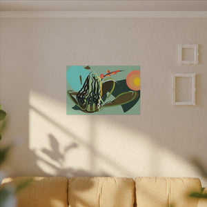 "The Orchid Bath" Canvas Wall Art