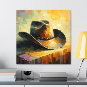 "Western Solitude" Canvas Art