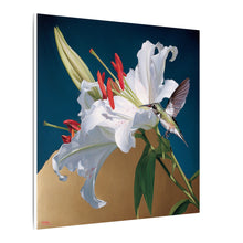Load image into Gallery viewer, Humming Lily Canvas Wall Art
