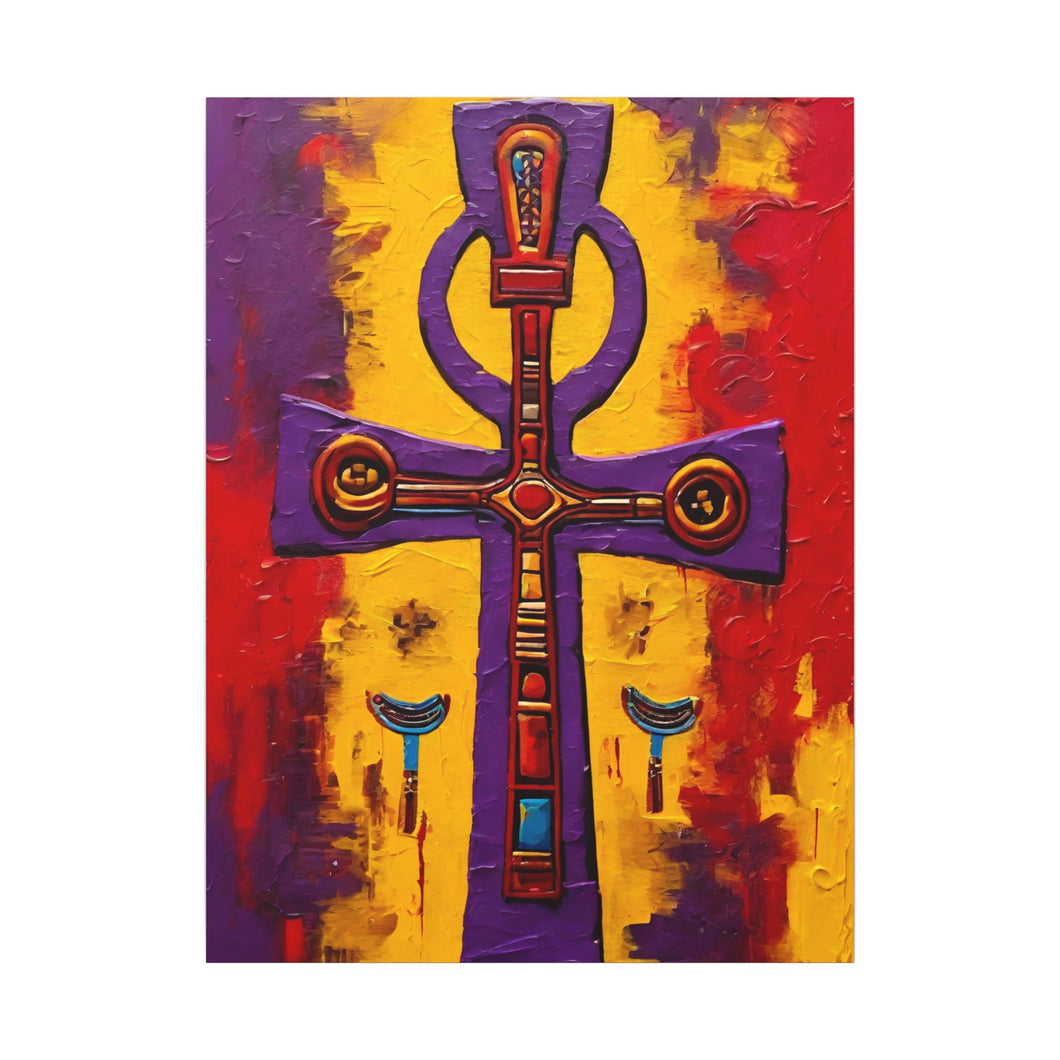 Sacred Balance Ankh Heaven Painting