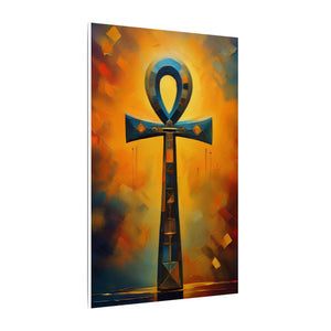 Celestial Gate Ankh Heaven Canvas Wall Art