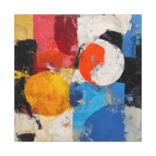 Load image into Gallery viewer, Prismatic Orbits Canvas Wall Art
