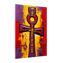 Load image into Gallery viewer, Rebirth of Flame Ankh Heaven Painting
