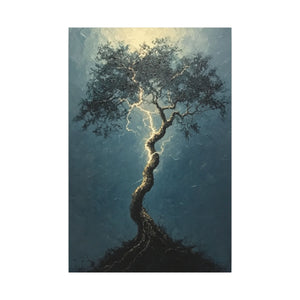 "Rooted Voltage” Canvas Wall Art