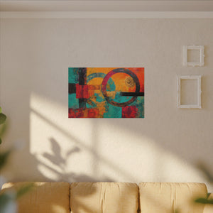 Solar Geometry Canvas Wall Art