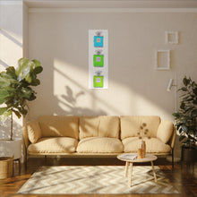 Load image into Gallery viewer, ”Chroma No.5” Canvas Wall Art
