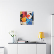 Load image into Gallery viewer, Prismatic Orbits Canvas Wall Art
