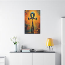 Load image into Gallery viewer, Celestial Gate Ankh Heaven Canvas Wall Art
