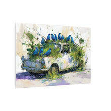 Load image into Gallery viewer, &quot;Blue Claim&quot; Canvas Wall Art

