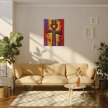 Load image into Gallery viewer, Rebirth of Flame Ankh Heaven Painting
