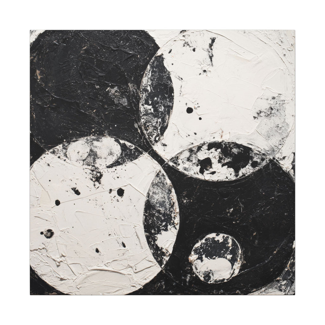 Lunar Balance Canvas Wall Art
