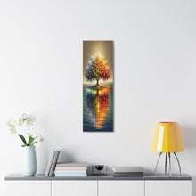 Load image into Gallery viewer, “Luminous Arboretum” Canvas &quot;Slim&quot; Wall Art
