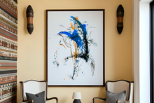 Load image into Gallery viewer, &quot;Blue in Flight&quot; Original Sketch Art
