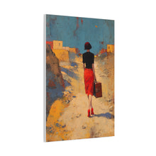 Load image into Gallery viewer, &quot;Red Departure&quot; Canvas Wall Art
