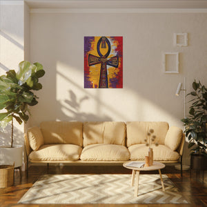 Life Key Ankh Heaven Painting