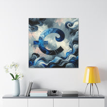 Load image into Gallery viewer, “Tides of Isolation”  Cancer Canvas Wall Art
