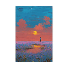 Load image into Gallery viewer, &quot;Sunset Solitude&quot; Canvas Wall Art
