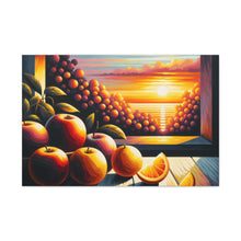 Load image into Gallery viewer, “Golden Harvest Glow” Canvas Wall Art
