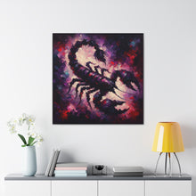Load image into Gallery viewer, &quot;Depths of Obsession&quot; Scorpio Canvas Wall Art
