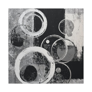 Monochrome Echoes Canvas Wall Art