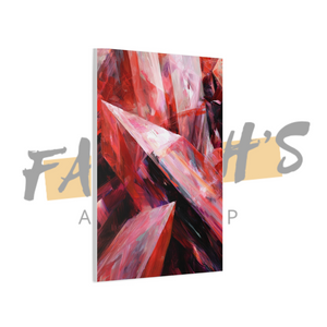 "Crystalline Pressure" Canvas Wall Art