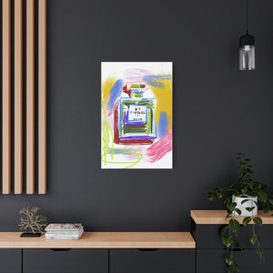 "Smell Like Chanel" Canvas Wall Art